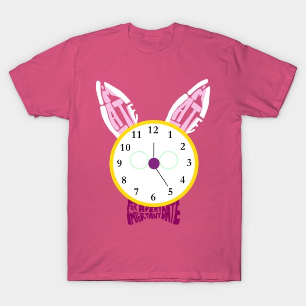 Clock T-Shirt by rebeccaariel